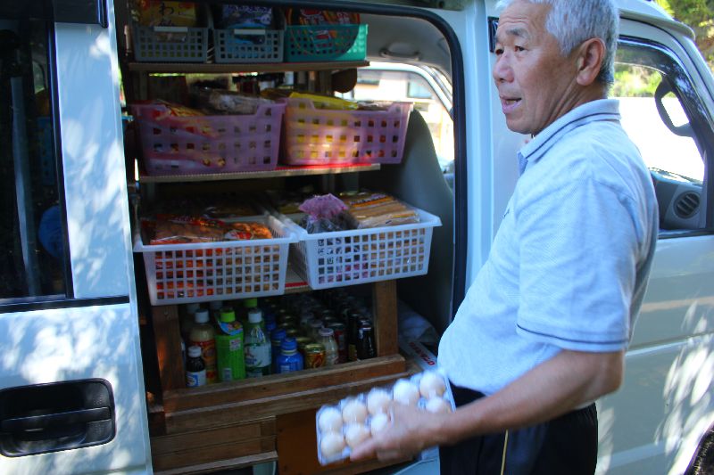 配達エリアは牟岐以外にも！たかふじ商店の高藤俊雄さん（日和佐編）