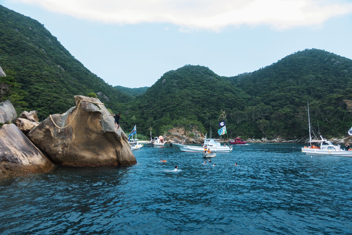 【姫神祭り】牟岐町の奇祭の「海上パレード」に参加してきました！